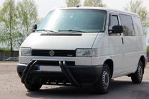 Volkswagen T4 Caravelle/Multivan 1990–2003 Prednji zaščitni lok (bull bar) Kelebek WT011 Black (nerjaveče jeklo) fotografija 3