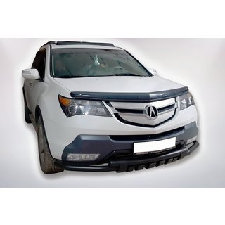 Sprednji zaščitni lok B1-47 Black (nerjavno jeklo) Acura MDX 2007–2013 fotografija 1