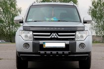 Mitsubishi Pajero Wagon IV 2006–2021 Sprednji zaščitni lok ST015-13 Black (nerjavno jeklo) fotografija 2