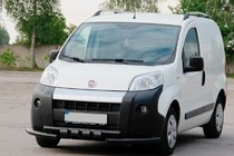 Fiat Fiorino/Qubo 2008–2024 Prednji zaščitni lok Shark Black (nerjavno jeklo) fotografija 1
