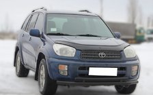 Toyota Rav 4 2001–2005 Sprednji zaščitni lok ST014-1 Black (nerjaveče jeklo) fotografija 2