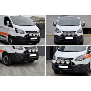 Sprednji zaščitni lok WT022 Black (nerjavno jeklo) fotografija 4