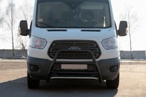 Ford Transit 2014– Sprednji zaščitni lok WT022 Black (nerjavno jeklo) fotografija 3