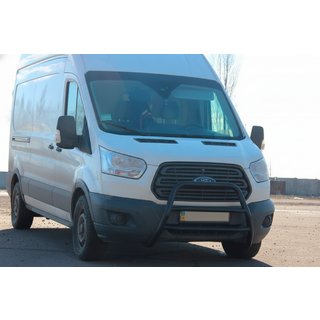 Sprednji zaščitni lok WT022 Black (nerjavno jeklo) fotografija 1