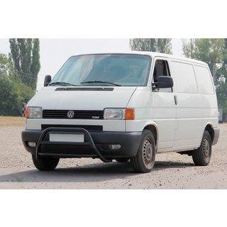 Kenguru zaščitni lok WT022 Black (nerjavno jeklo) Volkswagen T4 Caravelle/Multivan 1990–2003 fotografija 3