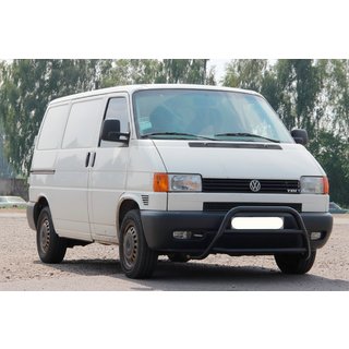 Kenguru zaščitni lok WT022 Black (nerjavno jeklo) Volkswagen T4 Caravelle/Multivan 1990–2003 fotografija 2