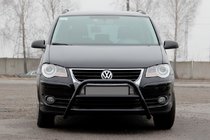 Volkswagen Touran 2003–2010 Kenguru zaščitni lok WT022 Black (nerjavno jeklo) fotografija 2