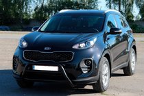 Kia Sportage 2015–2021 Kenguru lok WT023 Black (nerjaveče jeklo) fotografija 3