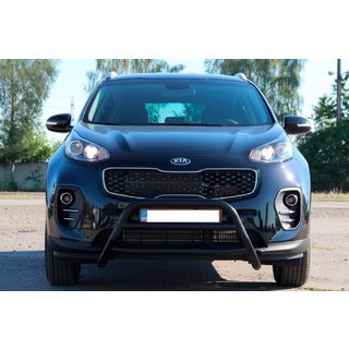 Kenguru lok WT023 Black (nerjaveče jeklo) Kia Sportage 2015–2021 fotografija 1