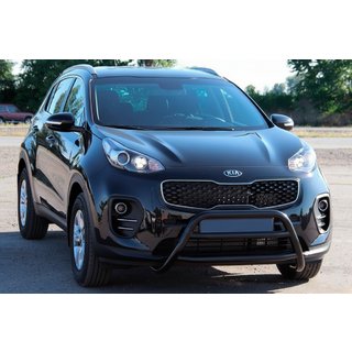 Kenguru lok WT023 Black (nerjaveče jeklo) Kia Sportage 2015–2021 fotografija 2