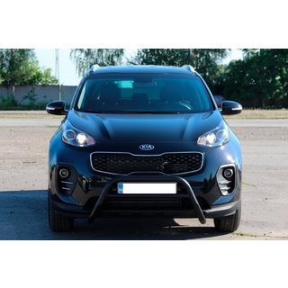 Kenguru lok WT023 Black (nerjaveče jeklo) Kia Sportage 2015–2021 fotografija 4