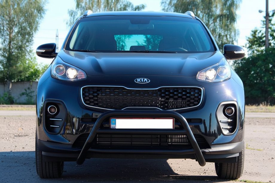 Kia Sportage 2015–2021 Kenguru lok WT023 Black (nerjaveče jeklo) Image