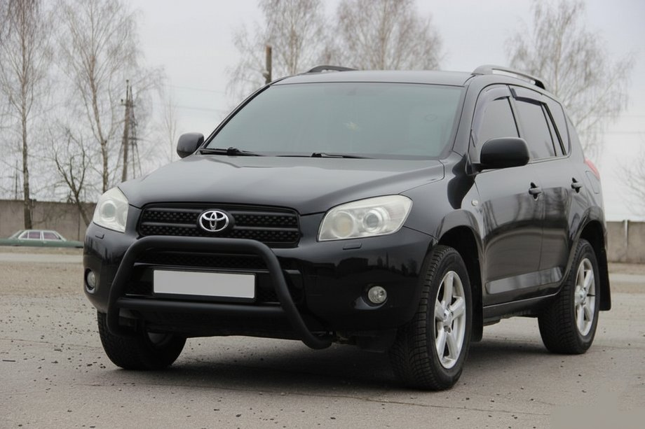 Toyota Rav 4 2006–2013 Kenguru zaščitni lok WT022 Black (nerjavno jeklo) Image