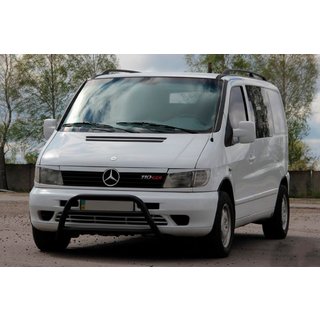Sprednji zaščitni lok WT022 Black (nerjavno jeklo) fotografija 2