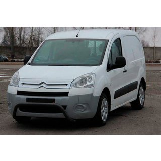 Zaščitni lok (bullbar) WT007 Black (nerjaveče jeklo) Citroen Berlingo 2008–2018 fotografija 2