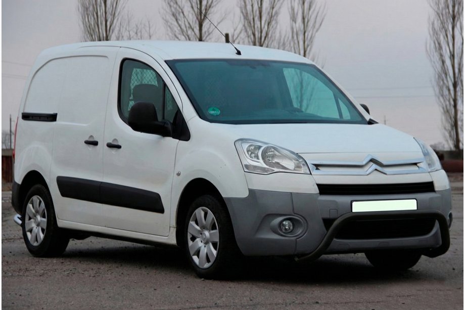 Citroen Berlingo 2008–2018 Zaščitni lok (bullbar) WT007 Black (nerjaveče jeklo) Image