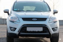 Ford Kuga 2008–2013 Zaščitni lok (bullbar) WT007 Black (nerjaveče jeklo) fotografija 1