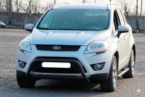 Ford Kuga 2008–2013 Zaščitni lok (bullbar) WT007 Black (nerjaveče jeklo) fotografija 3