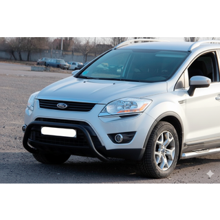 Zaščitni lok (bullbar) WT007 Black (nerjaveče jeklo) Ford Kuga 2008–2013 fotografija 2