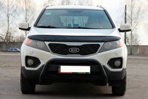 Kia Sorento II XM 2009–2014 Zaščitni lok (bullbar) WT007 Black (nerjaveče jeklo) fotografija 1