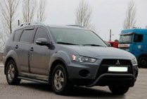 Mitsubishi Outlander 2006–2012 Zaščitni lok (bullbar) WT007 Black (nerjaveče jeklo) fotografija 3