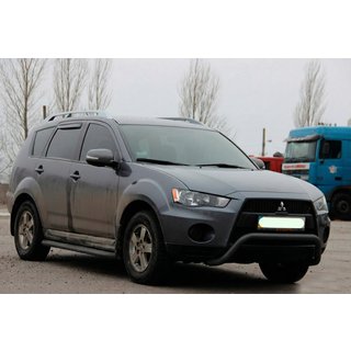Zaščitni lok (bullbar) WT007 Black (nerjaveče jeklo) fotografija 3