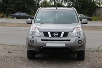 Nissan X-trail T31 2007–2014 Sprednji zaščitni lok WT007 Black (nerjavno jeklo) fotografija 2