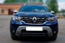 Renault Duster 2008–2017 Sprednji zaščitni lok ST011 Black (nerjaveče jeklo) fotografija 3