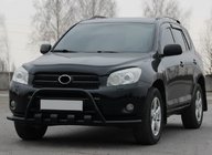 Toyota Rav 4 2006–2013 Sprednji zaščitni lok WT-ST15 Black (nerjavno jeklo) fotografija 2