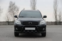 Toyota Rav 4 2006–2013 Sprednji zaščitni lok WT-ST15 Black (nerjavno jeklo) fotografija 3
