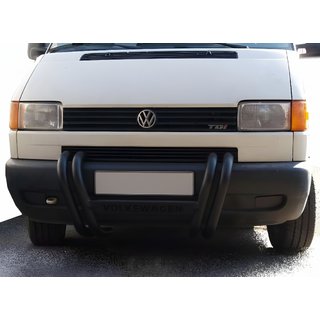 Zaščitni lok (bullbar) ST006 Black (nerjavno jeklo) Volkswagen T4 Transporter 1990–2003
