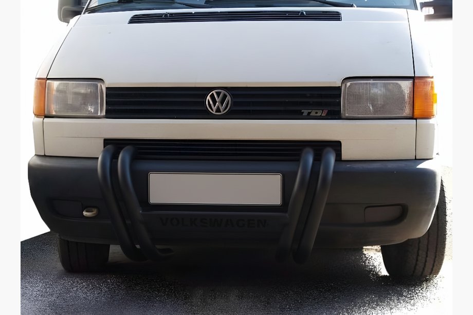 Volkswagen T4 Transporter 1990–2003 Zaščitni lok (bullbar) ST006 Black (nerjavno jeklo) Image