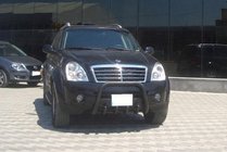 SsangYong Rexton I 2001–2017 Kenguru zaščitna letev QT006 Black (nerjaveče jeklo) fotografija 2