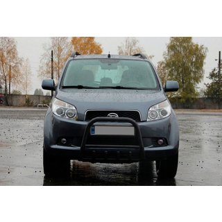 Sprednji zaščitni lok QT006 Black (nerjavno jeklo) Daihatsu Terios 2006–2017 fotografija 2