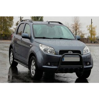 Sprednji zaščitni lok QT006 Black (nerjavno jeklo) Daihatsu Terios 2006–2017 fotografija 3
