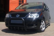 Volkswagen Touran 2003–2010 Kenguru zaščitna letev QT006 Black (nerjaveče jeklo) fotografija 2