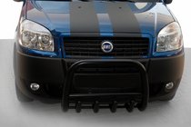Fiat Doblo I 2005–2010 Sprednji zaščitni lok QT006 Black (nerjavno jeklo) fotografija 1