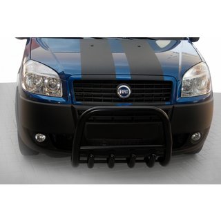 Sprednji zaščitni lok QT006 Black (nerjavno jeklo)