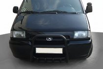 Citroen Jumpy 1996–2007 Kenguru zaščitna letev QT006 Black (nerjaveče jeklo) fotografija 1