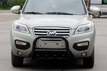 Lifan X60 2011– Zaščitni lok (bullbar) QT006 Black (nerjaveče jeklo) fotografija 1