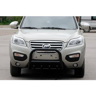 Zaščitni lok (bullbar) QT006 Black (nerjaveče jeklo) Lifan X60 2011– fotografija 1