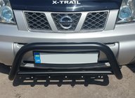 Nissan X-trail T30 2002–2007 Zaščitni lok (bullbar) QT006 Black (nerjaveče jeklo) fotografija 2