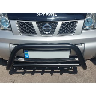 Zaščitni lok (bullbar) QT006 Black (nerjaveče jeklo) fotografija 2