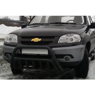 Kenguru zaščitni lok WT002 Black (nerjaveče jeklo)