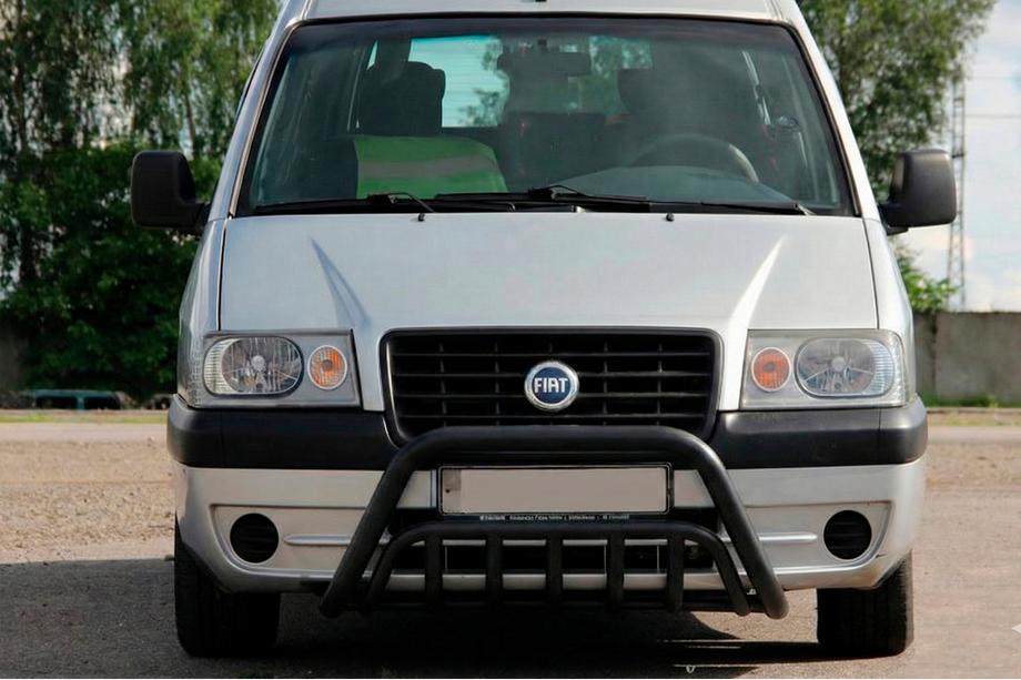 Citroen Jumpy 1996–2007 Kenguru zaščitni lok WT002 Black (nerjaveče jeklo) Image