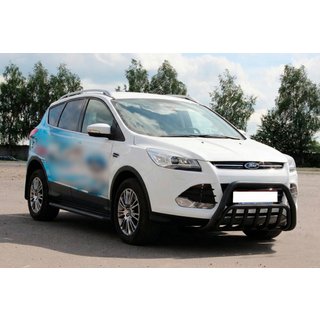 Sprednji zaščitni lok (bullbar) WT002 Black (nerjaveče jeklo) fotografija 2