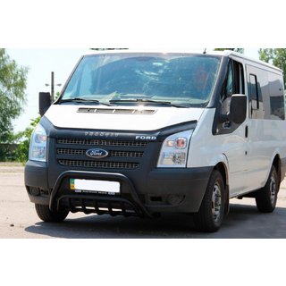Sprednji zaščitni lok (bullbar) WT002 Black (2006-2014, nerjaveče jeklo) fotografija 1