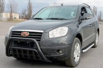 Geely Emgrand X7 2011– Sprednji zaščitni lok (bullbar) WT002 Black (nerjaveče jeklo) fotografija 1