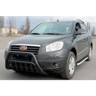 Sprednji zaščitni lok (bullbar) WT002 Black (nerjaveče jeklo) Geely Emgrand X7 2011– fotografija 1