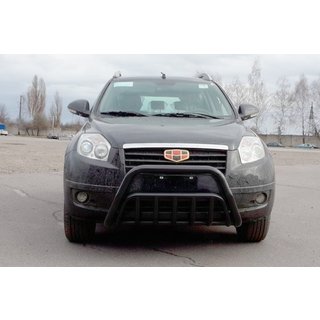 Sprednji zaščitni lok (bullbar) WT002 Black (nerjaveče jeklo) fotografija 2